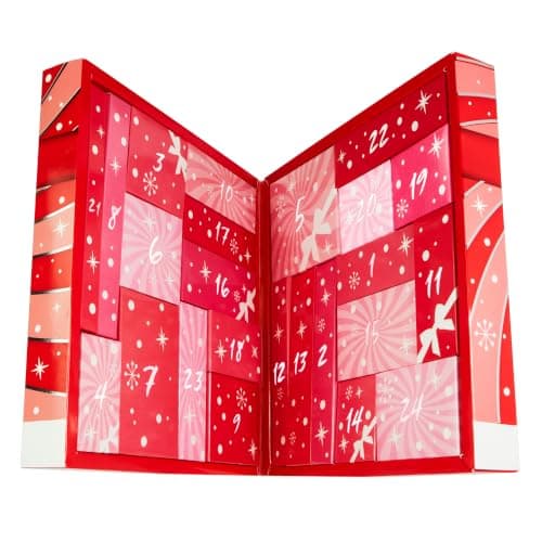 Productos de maquillaje W7 del calendario