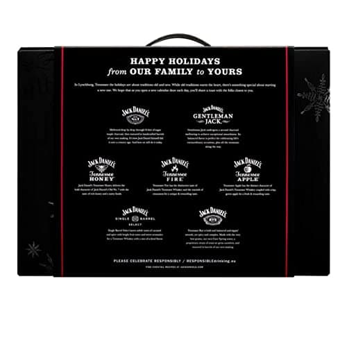 Botellas miniatura de 50 ml de la familia Jack Daniel's