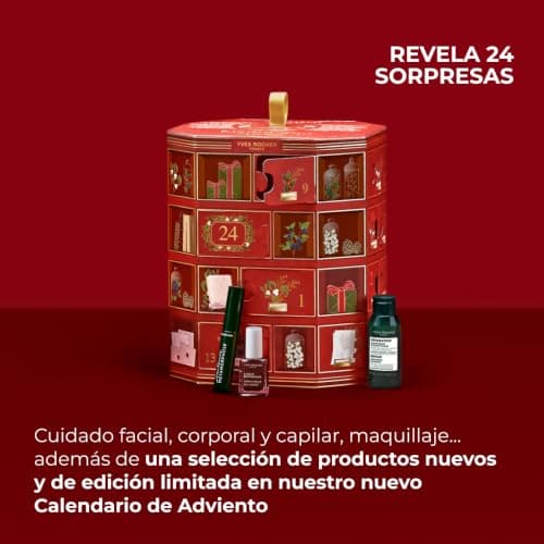 Productos de cuidado Yves Rocher del calendario