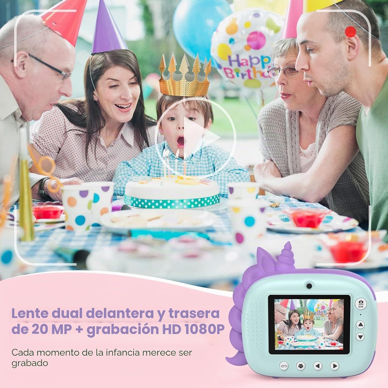 Cámara Instantánea Infantil HiMont, foto 2