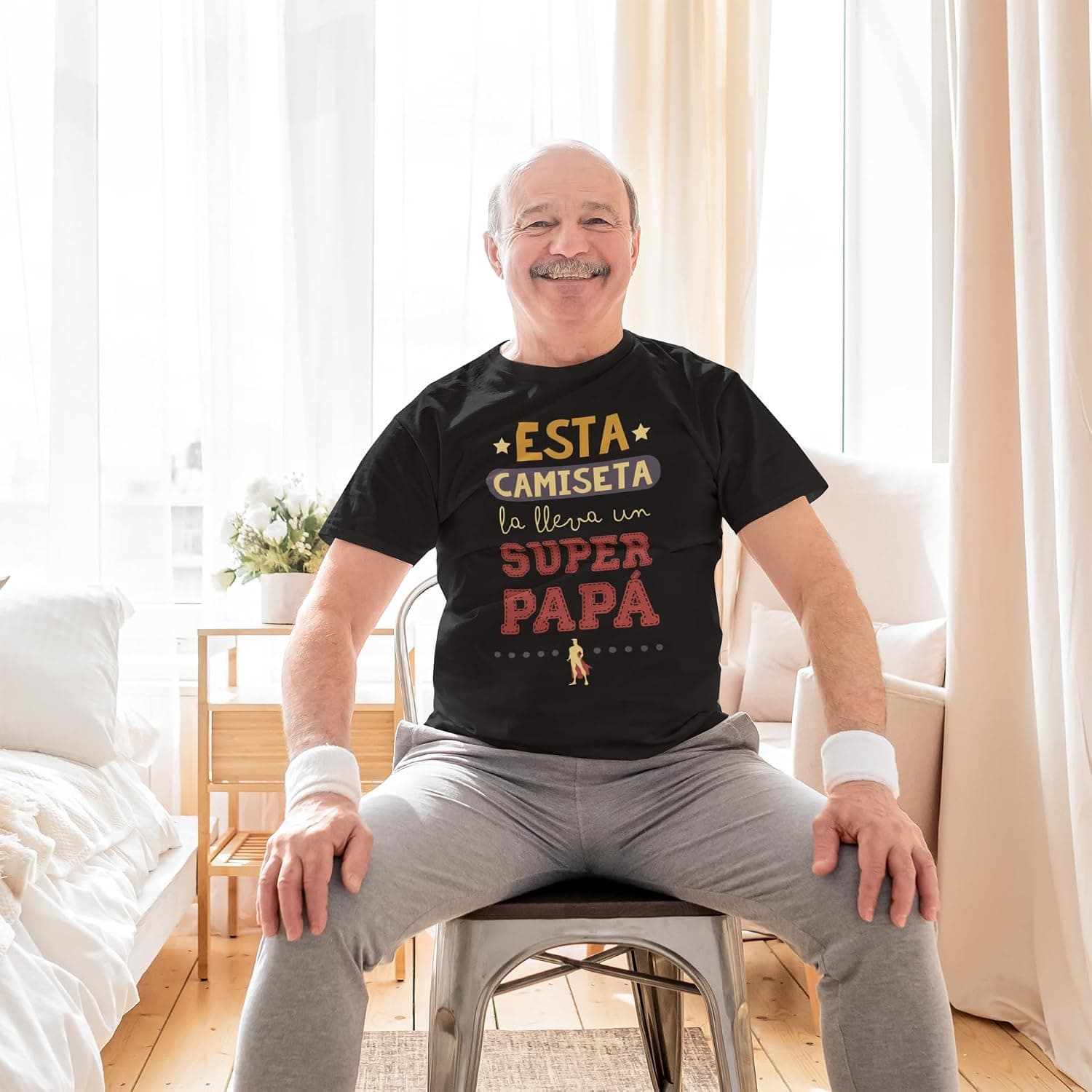 Camiseta "Súper Papá" para el día del padre, de latostadora, foto 2