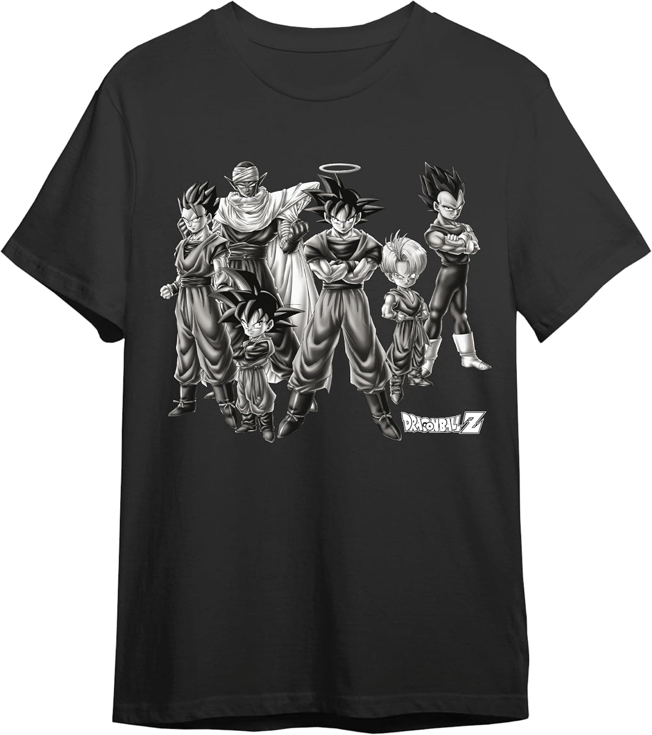 Camiseta negra con estampado de Goku en el estado de Ultrainstinto