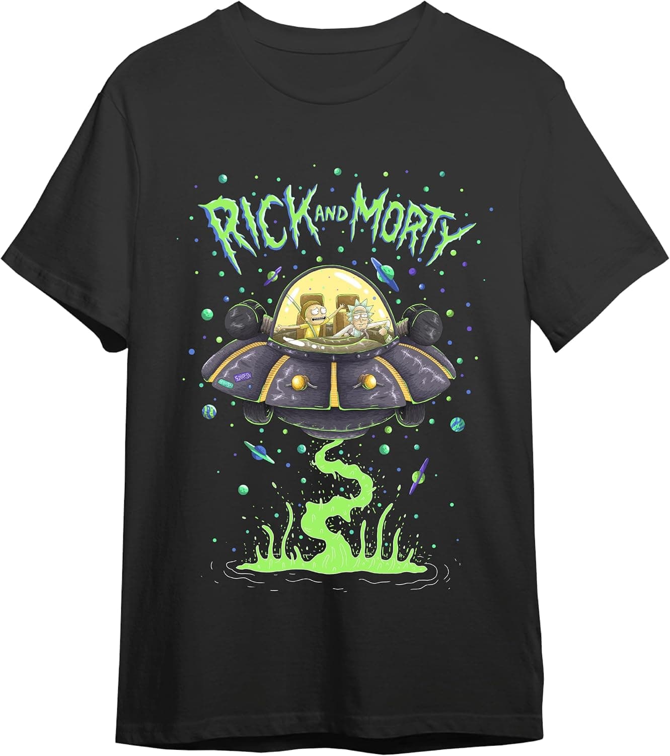 Camiseta con licencia oficial de Rick Sanchez y Morty Smith