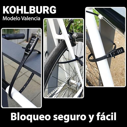 Ajuste del código numérico del candado KOHLBURG