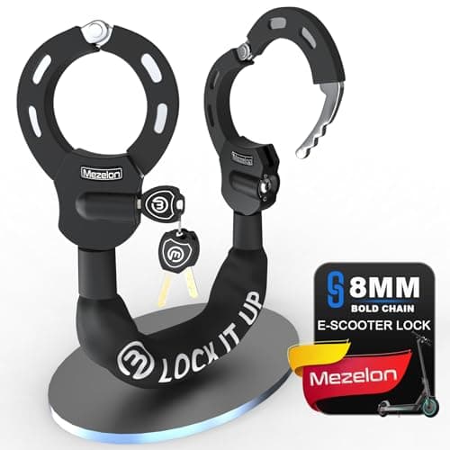 Candado Mezelon de 8mm para patinete eléctrico