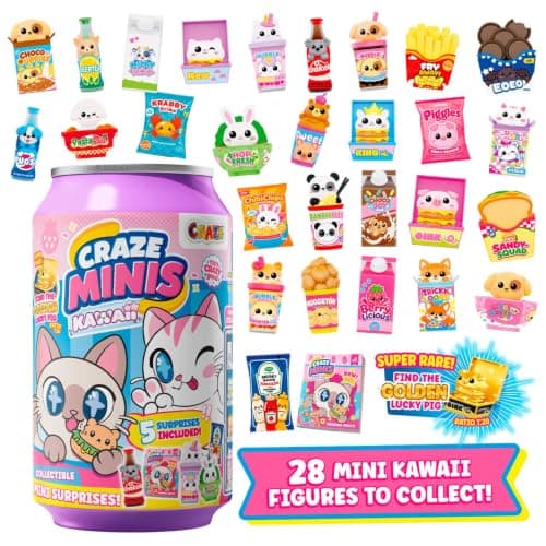 Detalle de una mini figura kawaii de comida