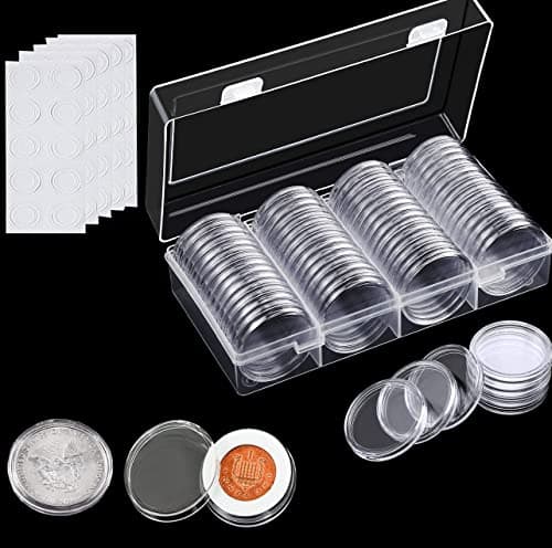 Cápsulas de monedas MZSX con arandelas de cuatro tamaños