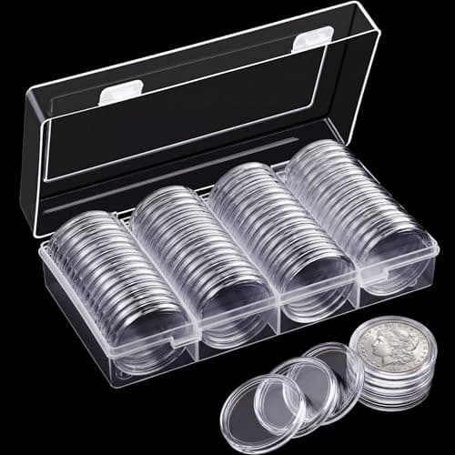 Cápsulas de monedas Hicarer de 40 mm para onzas de plata
