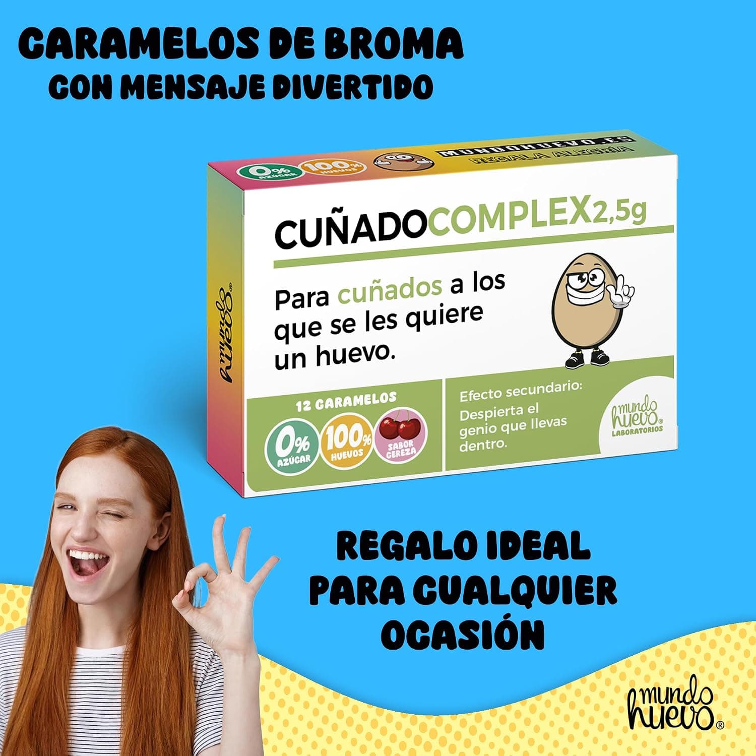 Caramelos de broma CuñadoComplex sabor cereza, foto 3