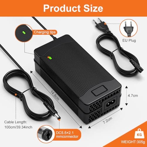 Indicador LED de carga del cargador ZIMAOER