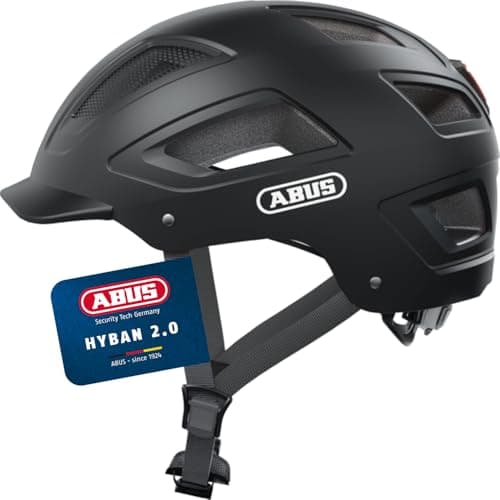 Casco ABUS Hyban 2.0 en negro
