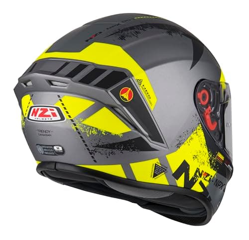 Visor homologado del casco integral NZI