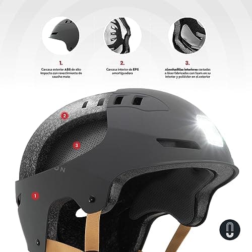 Barbuquejo de neopreno del casco OLSSON Urban Light