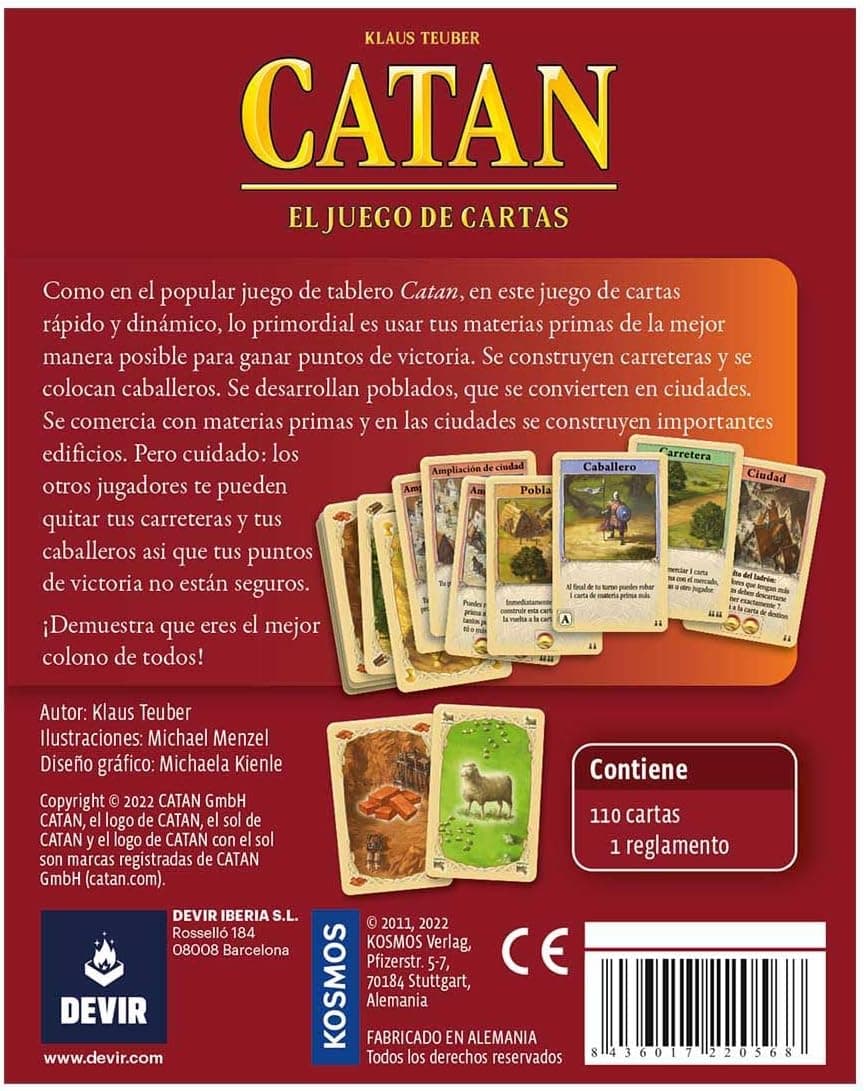 Catan, el juego de cartas, foto 2
