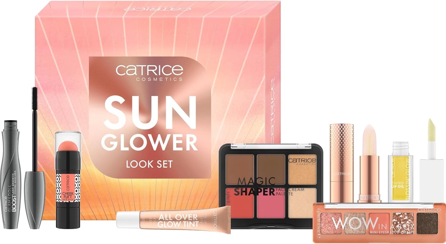Set de maquillaje Sunglower Look de Catrice con siete productos