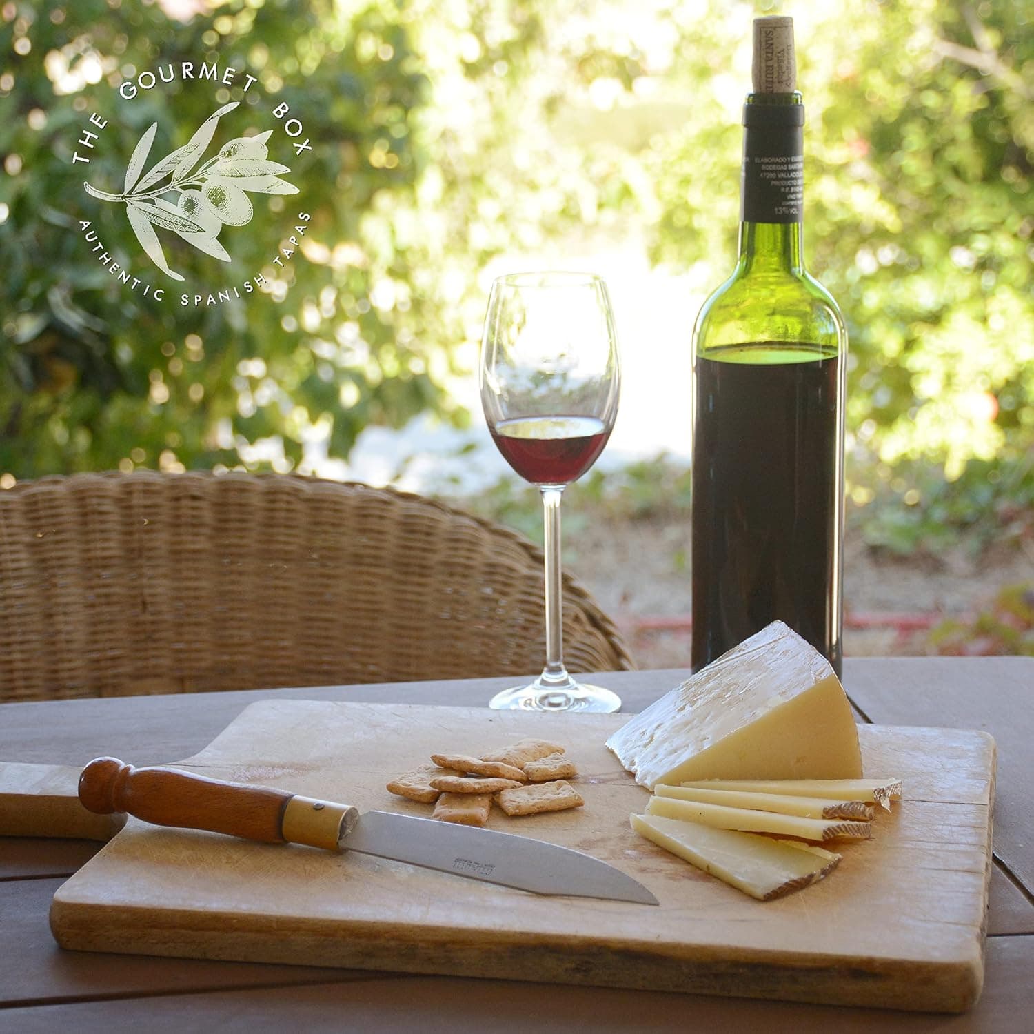 Cesta gourmet de ibéricos y queso de oveja, foto 3