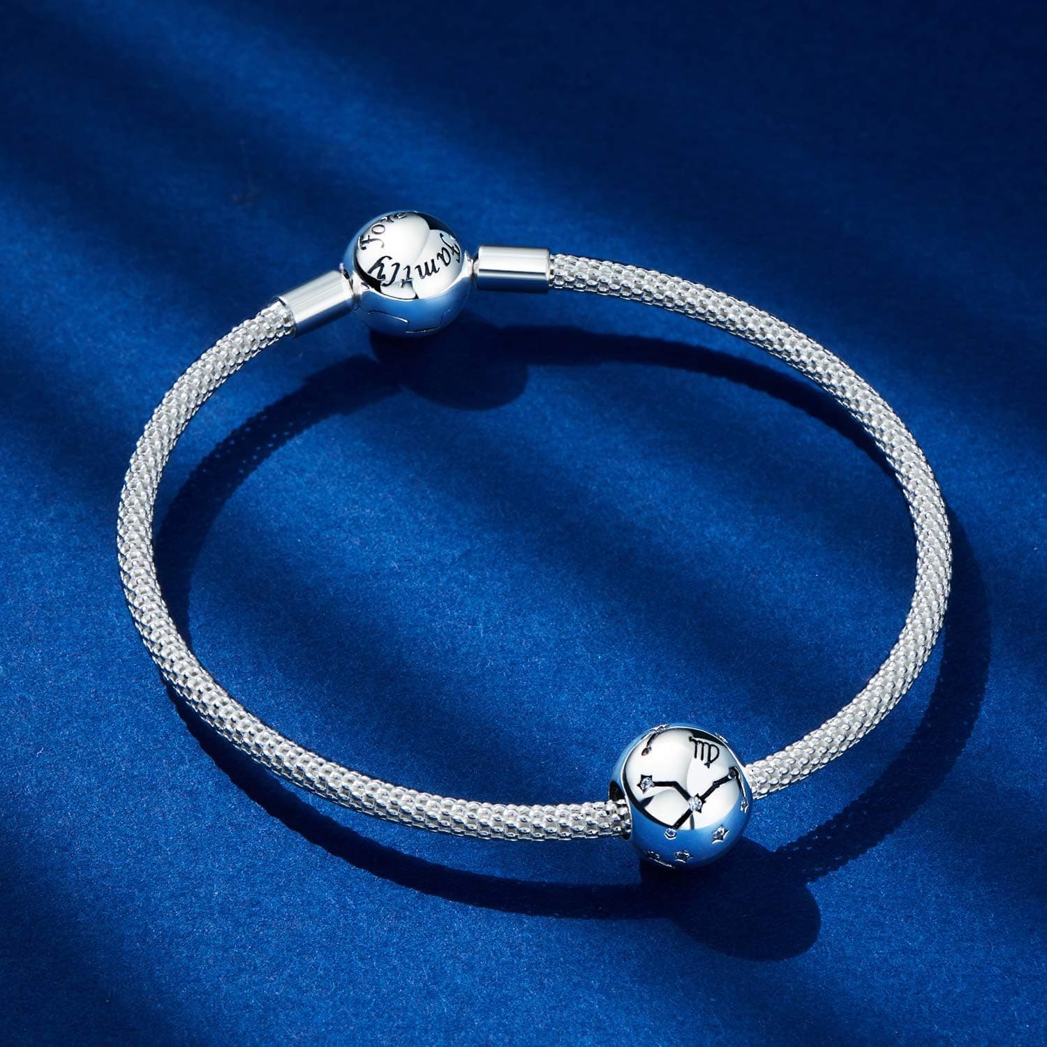 Charm de plata con signo del zodiaco NINGAN, foto 2