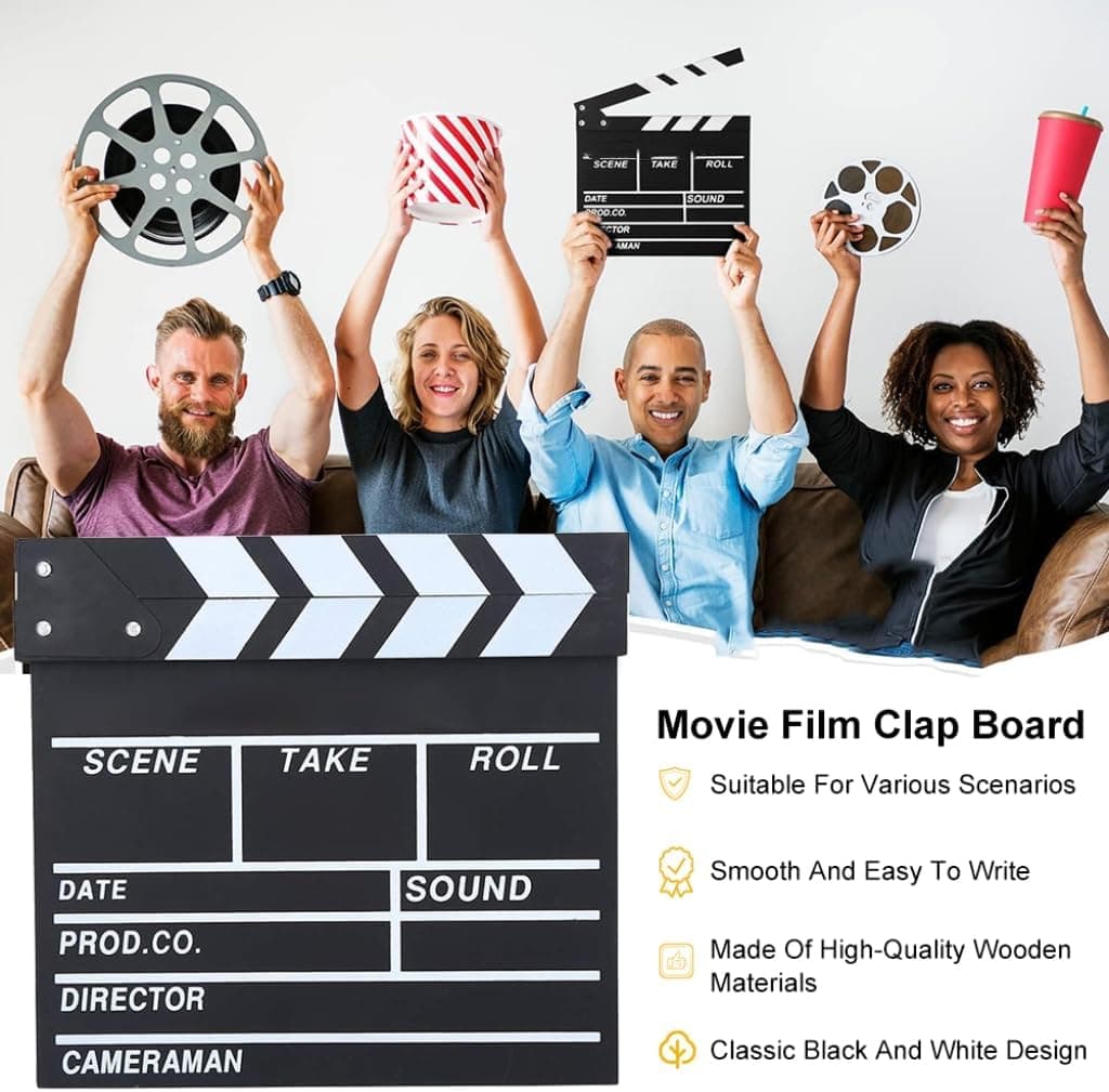 Claqueta de cine profesional Karells, foto 2