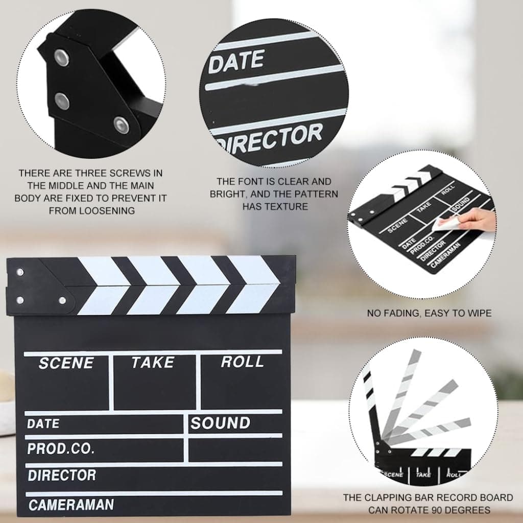 Claqueta de cine profesional Karells, foto 3