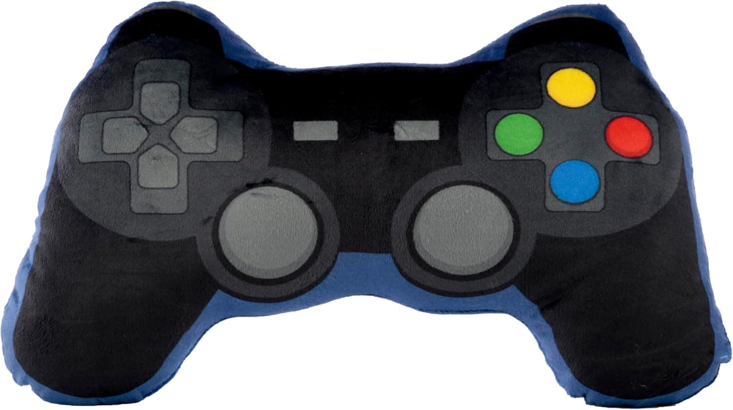 Cojín de felpa con forma de mando de videojuego