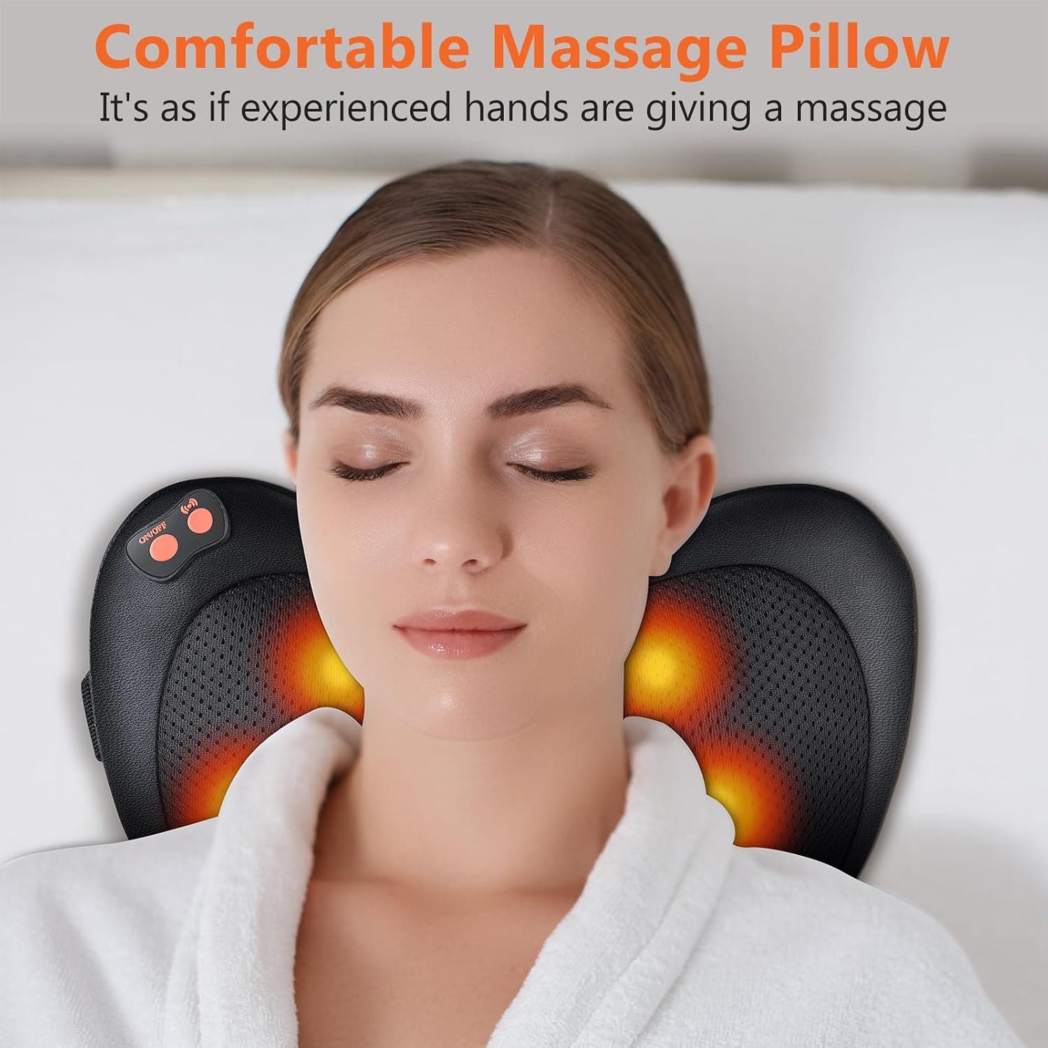 Cojín de Masaje Cervical Brelley Shiatsu con Calor, foto 3