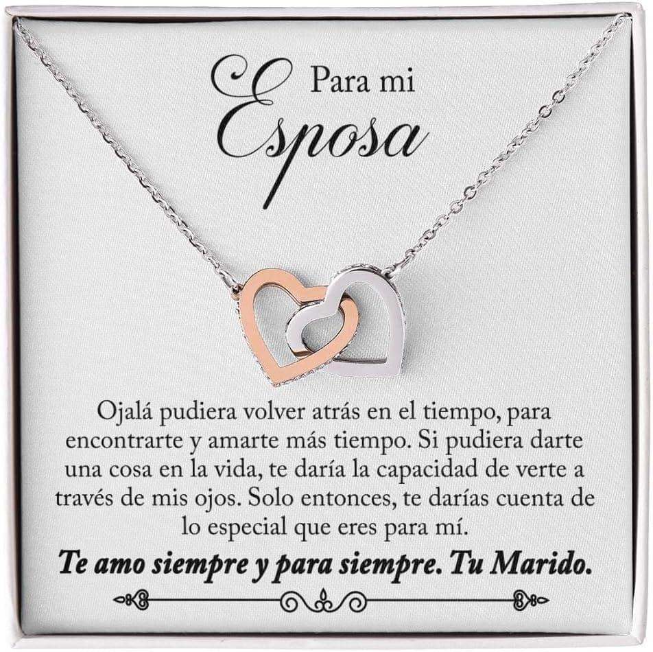 Collar de diseño discreto pensado para regalar en un aniversario de matrimonio