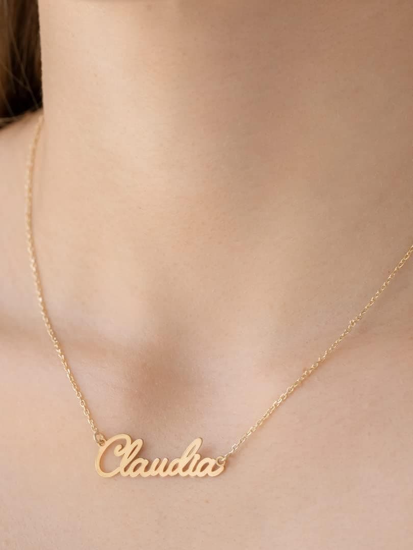 Collar con Nombre Personalizado en Plata de Ley 925, foto 3