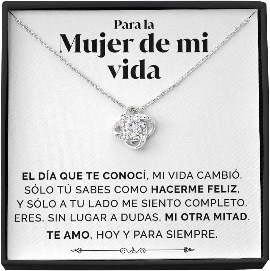 Colgante de plata de diseño sencillo para novia