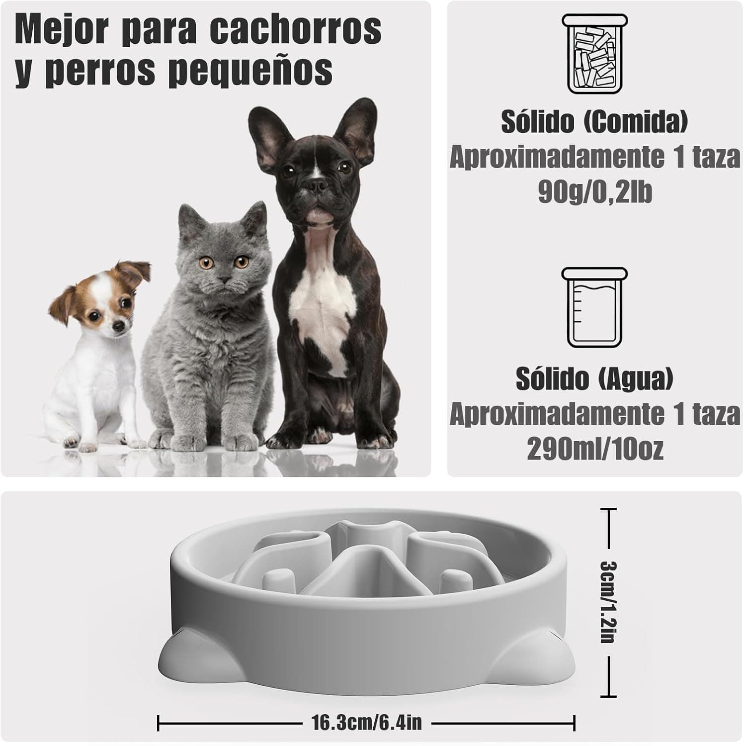 Comedero Antivoracidad para Perros Pequeños, foto 2
