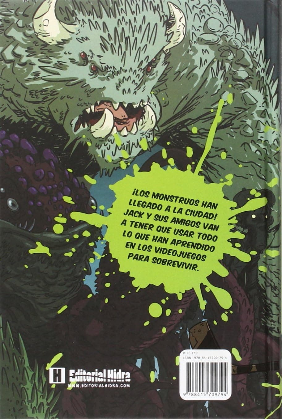 Página interior del cómic con viñetas a color