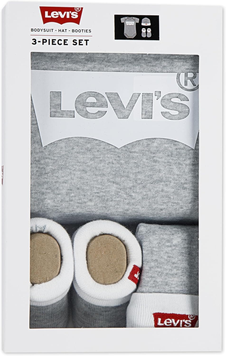 Conjunto de 3 Piezas para Bebé Levi's Classic Batwing, foto 3