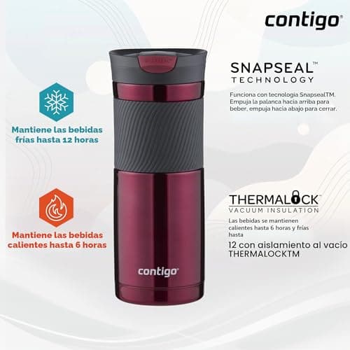 Detalle del cierre Snapseal de Contigo