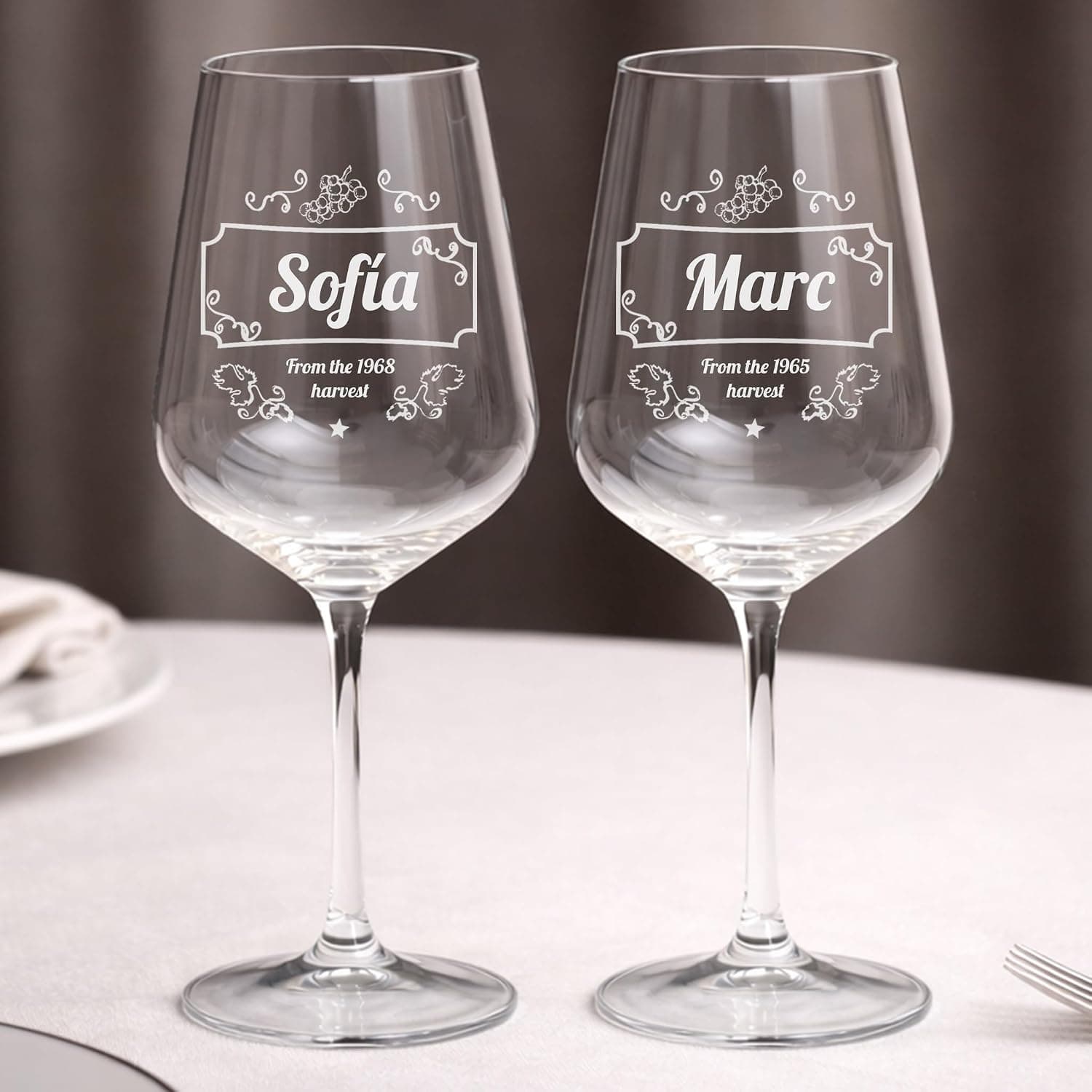 Copas de vino personalizadas Wanapix Gran Reserva, foto 2