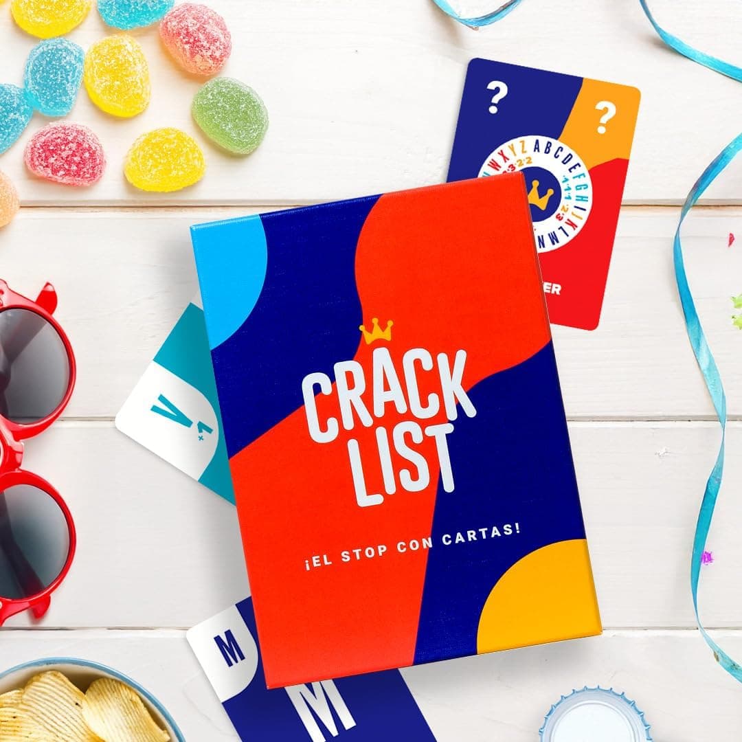 Cartas de categorías del juego Crack List