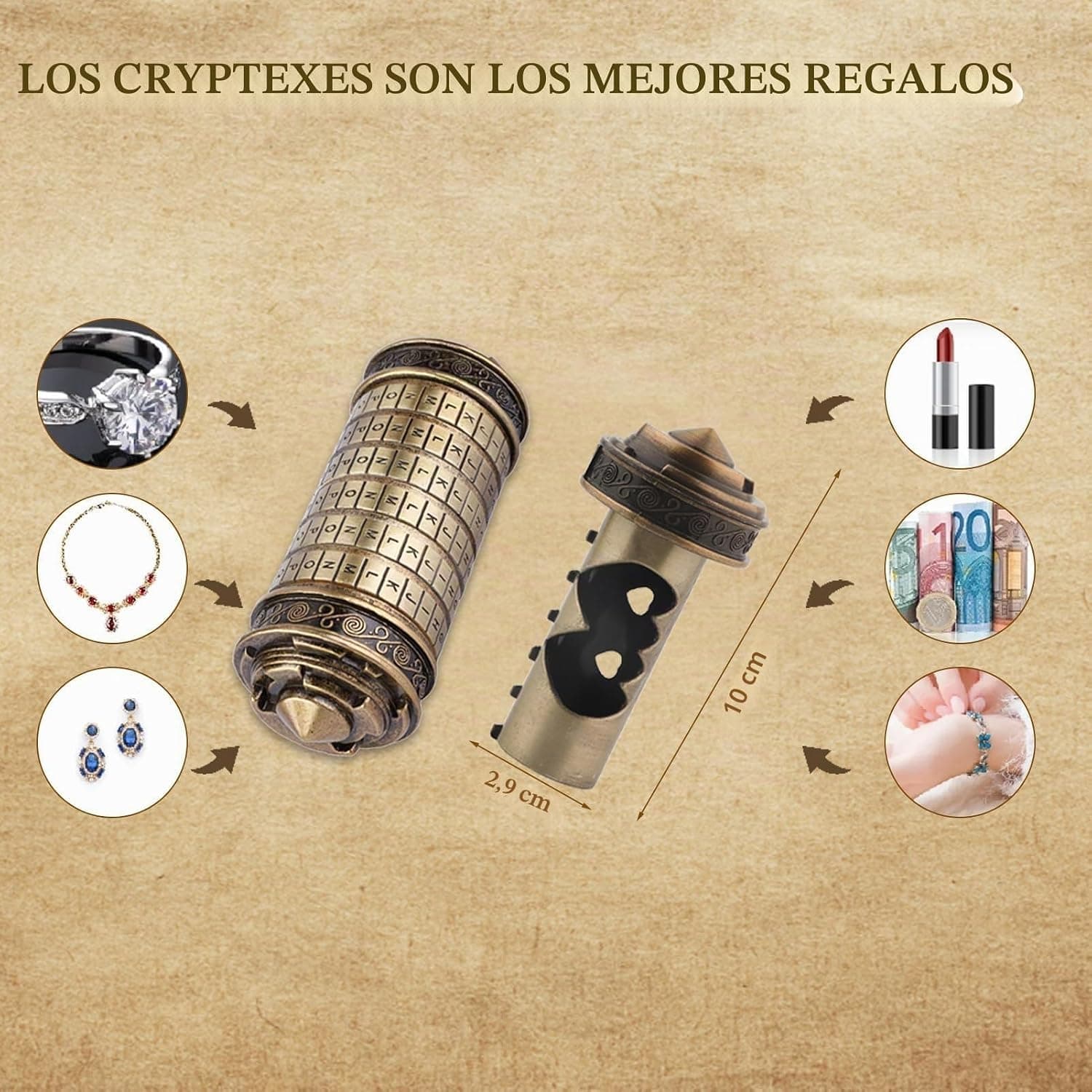 Cryptex retro para pedida de mano, de Pssopp, foto 3