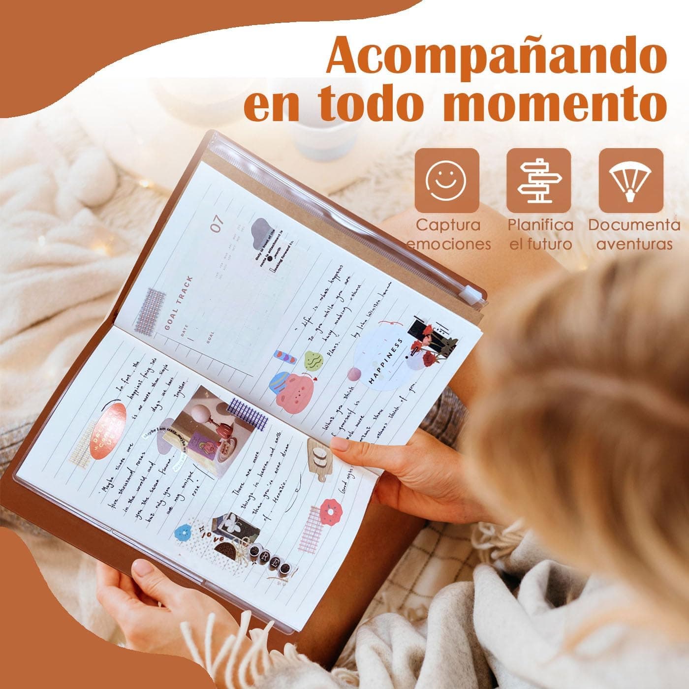 Cuaderno de cuero de regalo, foto 3