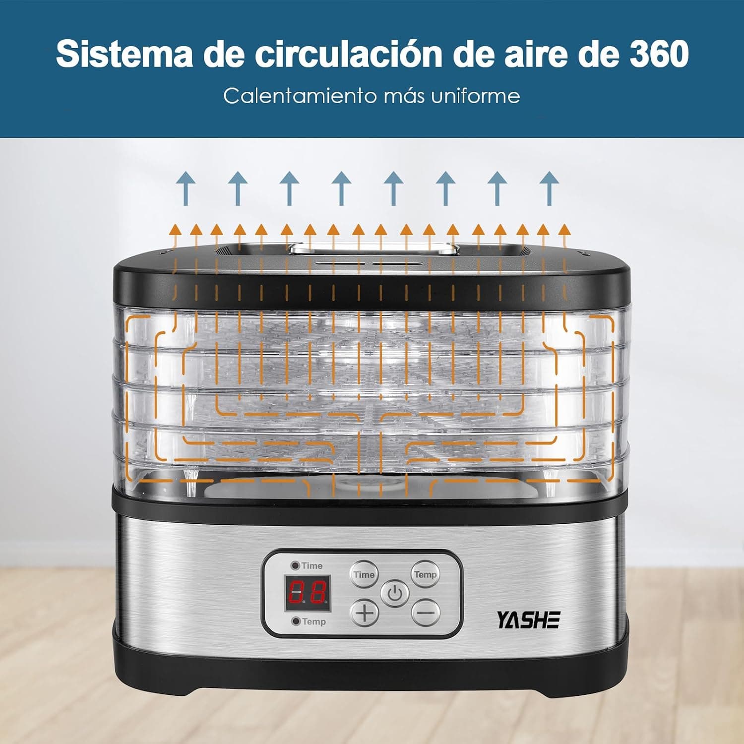 Deshidratador de Alimentos con Control de Temperatura, foto 3