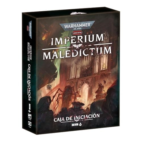 Caja de inicio Imperium Maledictum, rol de Warhammer 40.000, Devir