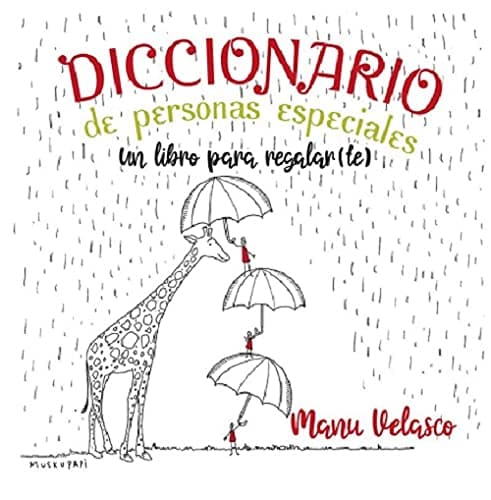 Portada del "Diccionario de personas especiales" de Manu Velasco, edición Mensajero