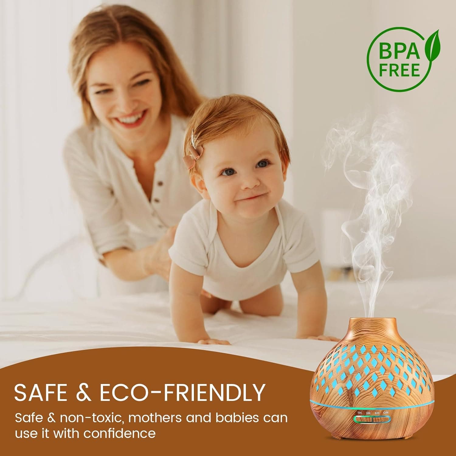 Difusor de aceites esenciales con doce aceites incluidos, foto 3