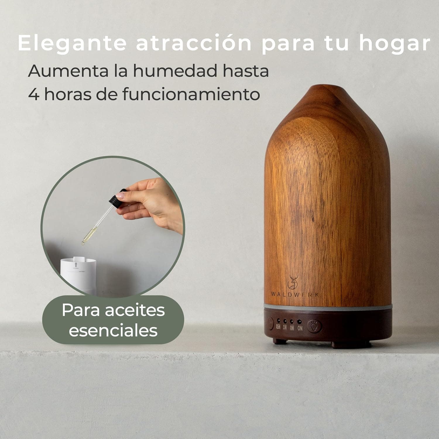 Difusor de aromas de madera de acacia, foto 3
