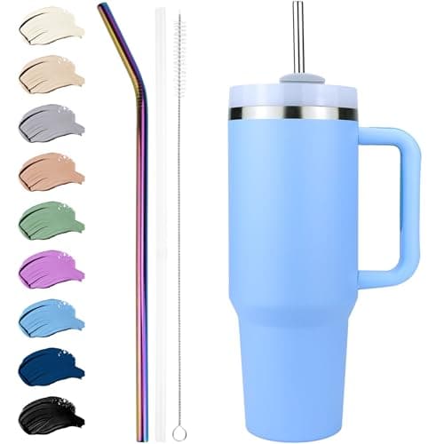 Vaso térmico Disoza 40oz Azul Claro