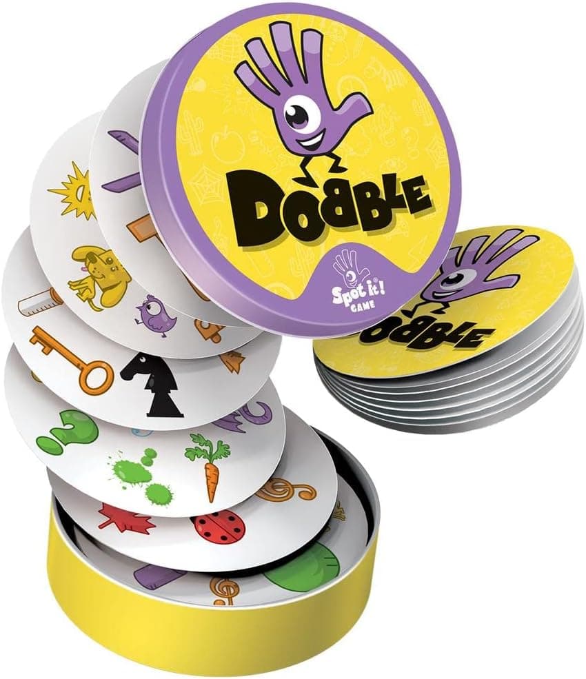 Cartas circulares de símbolos del juego Dobble