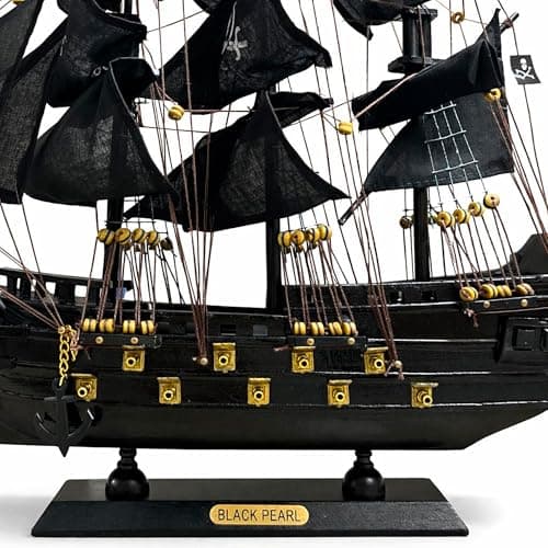Vista completa de la maqueta decorativa Black Pearl