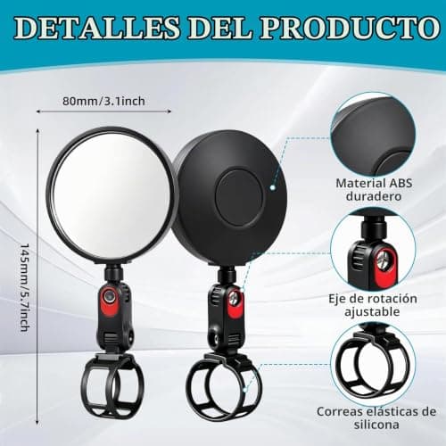 Pareja de espejos retrovisores GomTrynxil