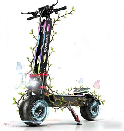 Patinete eléctrico FENGQS todoterreno con doble motor
