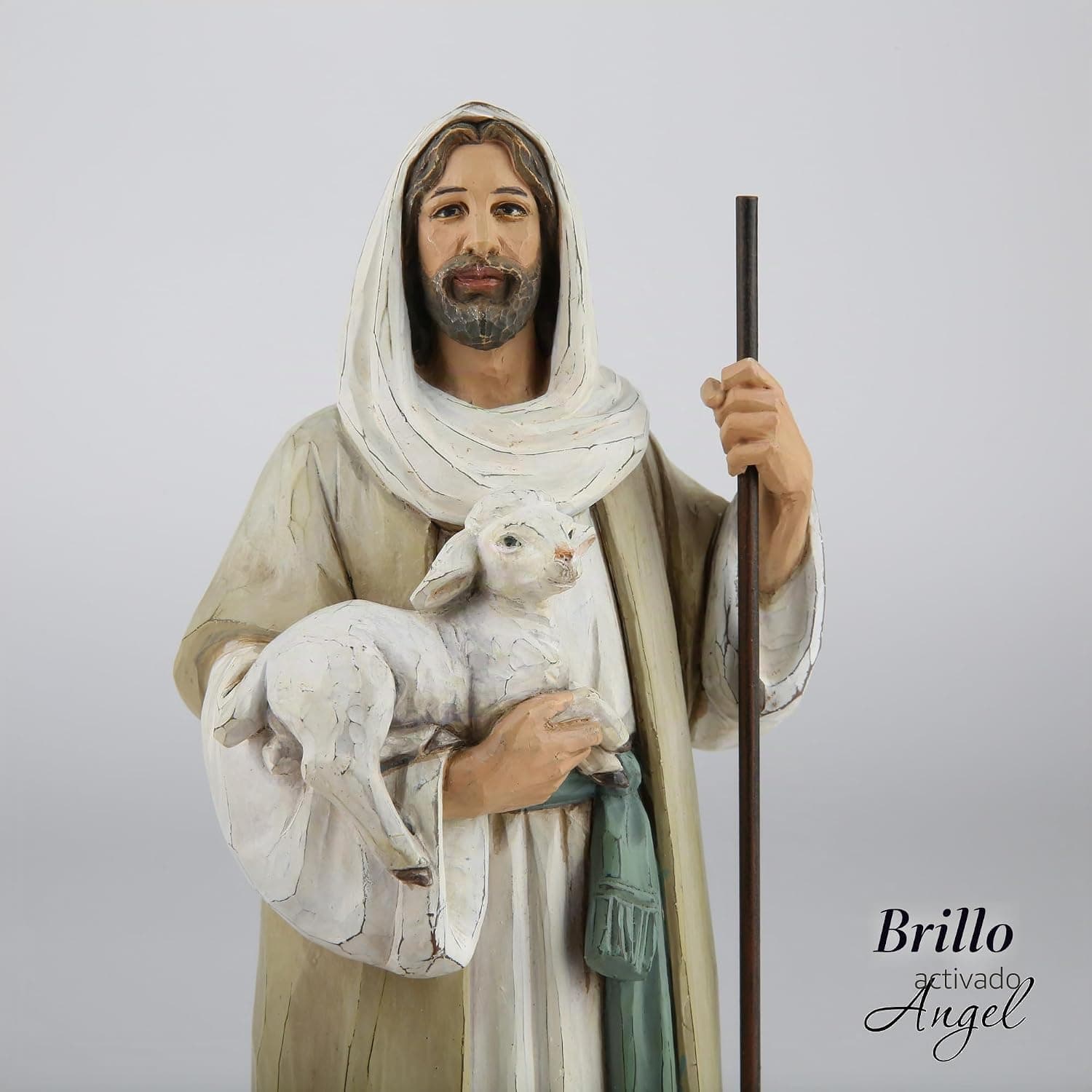 ShineOnAngel Figura del Buen Pastor, 24 cm, foto 3