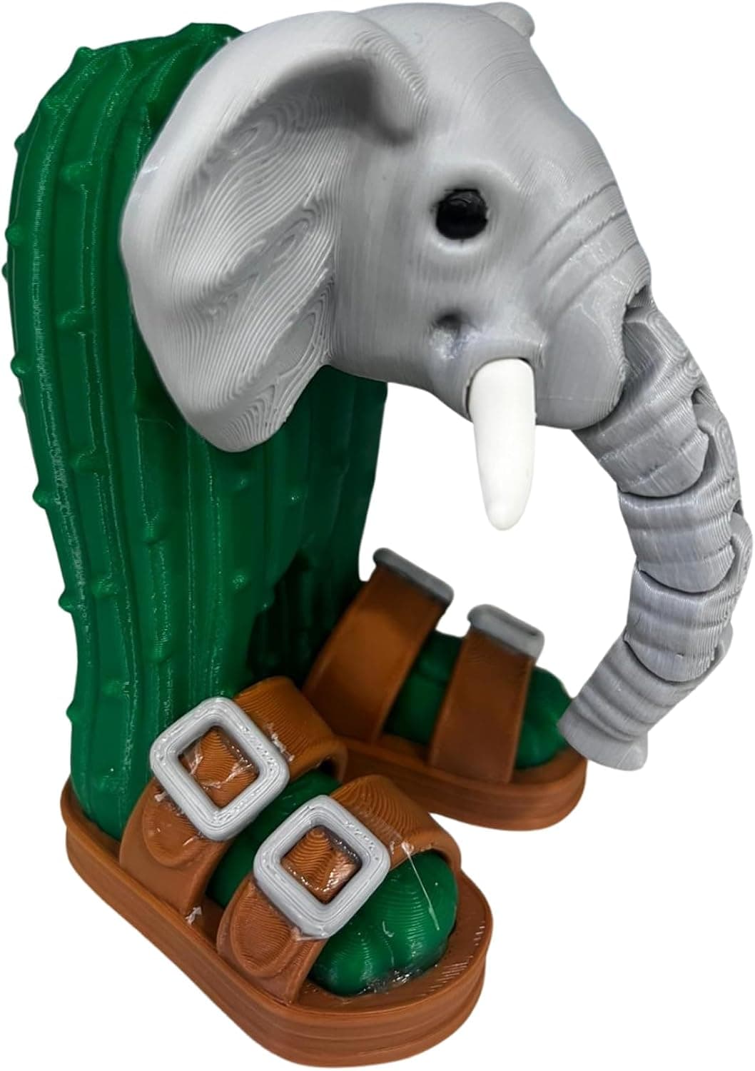 Figura Lirili Larila Cactus Elefante Brainrot, foto 2