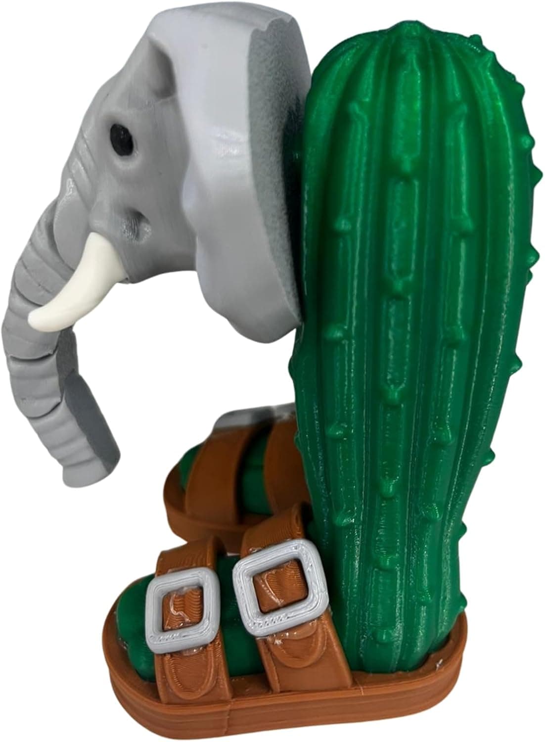 Figura Lirili Larila Cactus Elefante Brainrot, foto 3