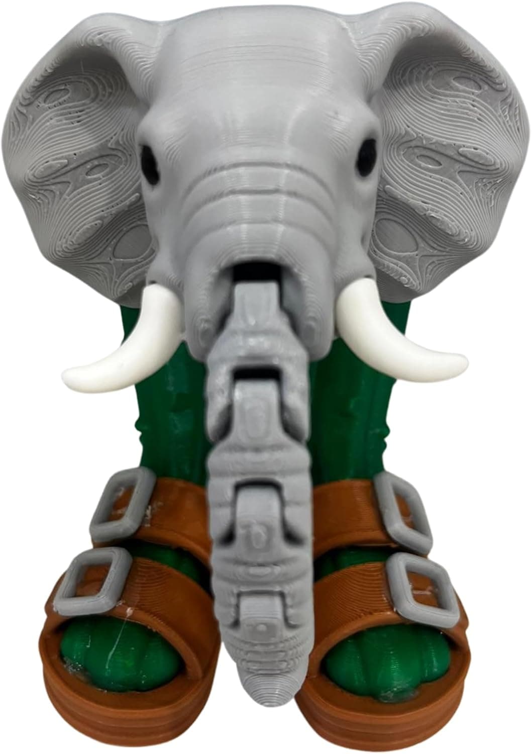 Figura articulada de Lirili Larila Cactus Elefante sobre una superficie